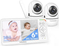 HelloBaby, Monitor, 6 pollici, Nero, illuminazione LED