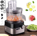 Annuod, Robot da cucina, 5000 ml, 50 kg, 37 cm, Nero, acciaio inox, 5 in 1