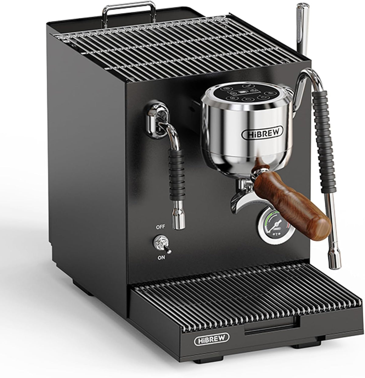 Macchina da caffè, H21, HIBREW, Nero/Argento