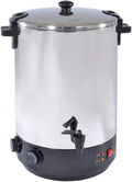 Kitchen Chef, Macchine per conserve e vin brulè, ZJ-280TD, 28 l, 2500 w, 56,5 x 40 x 38 cm, Argento, acciaio inox, timer
