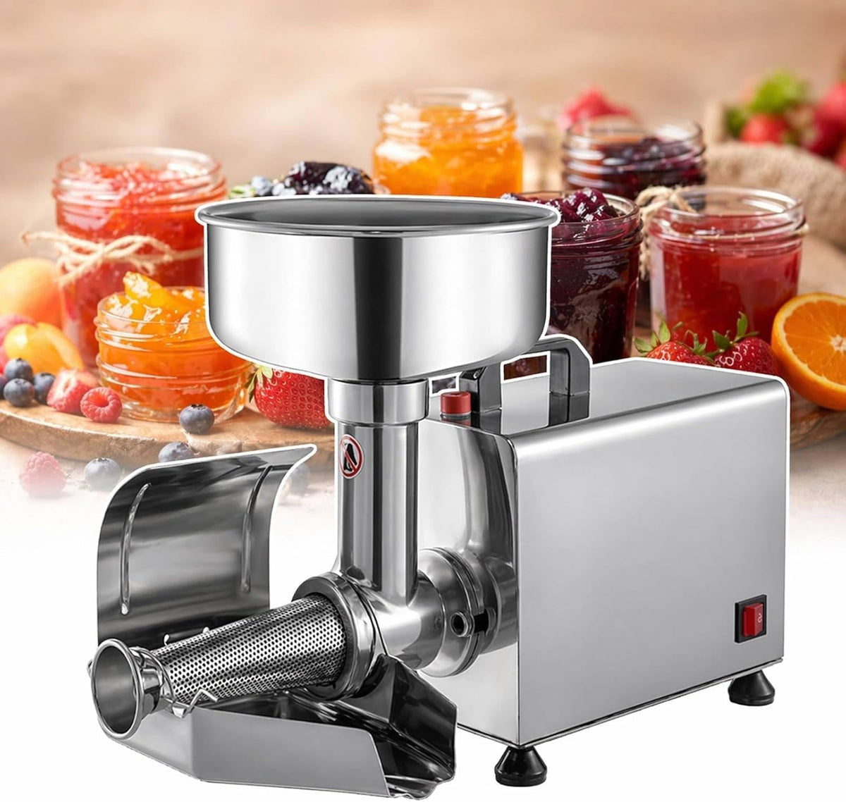 ByBoDi, Frullatori, 450 W, 53x30x38 cm, 23 cm, Argento, acciaio inox