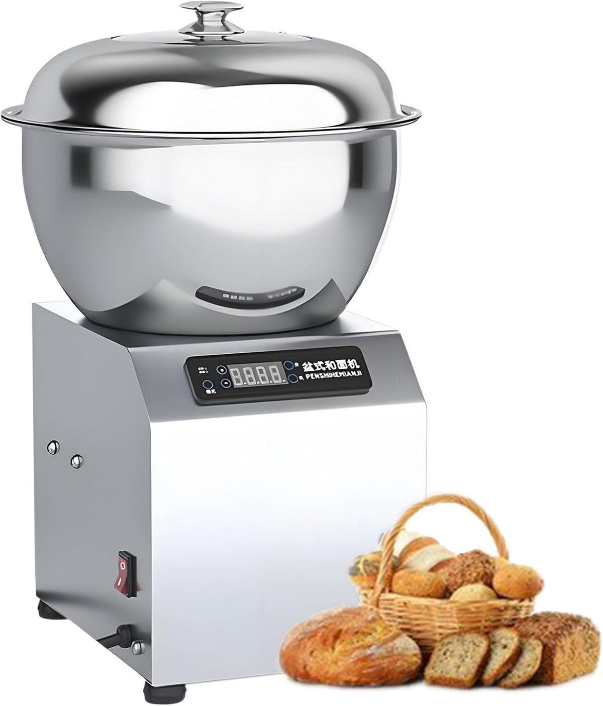 ExoticaBlend, Impastatrice planetaria, 1400 Giri/Min, 5 kg, 2200 W, Nero, acciaio inox