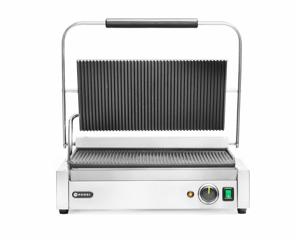 HENDI, Griglie, 230 V, 2700 W, 216 mm, Argento, acciaio inox, funzione grill