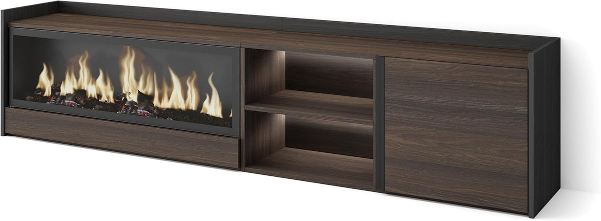 Skraut Home, Smart TV, 109 cm, 50 cm, 35 cm, Nero, alluminio, illuminazione LED, telecomando