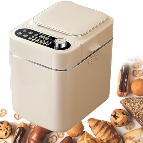 Macchine del pane, 33,1 x 27 x 33,5 cm, 380 W, 500 g, Nero, timer, 23 funzioni