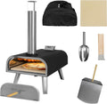 George Foreman, Forno per pizza, GFWPPO2BPC, 40,6 cm, 16 pollici, Nero, acciaio inox