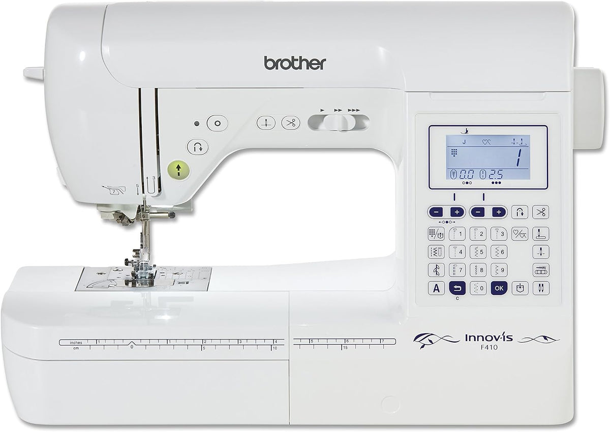 Brother, Macchina da cucire, F410, 2,7 pollici, Nero