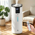 Lacidoll, Umidificatori per tutta la casa, LACIDOLLJ001, 21 L, Nero, acciaio inox, illuminazione LED, telecomando, timer