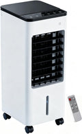 WTJDCCY, Condizionatore portatile, 6 Litri, 56×24×20 cm, 60 W, Bianco, telecomando, timer