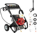 OUBUBY, Pulitore a vapore, 4,9 kW, 51,5 x 46,5 x 51,5 cm, 3400 giri/min, Nero, vano contenitore