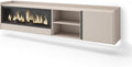 Skraut Home, Smart TV, 109 cm, 50 cm, 35 cm, Nero, alluminio, illuminazione LED, telecomando