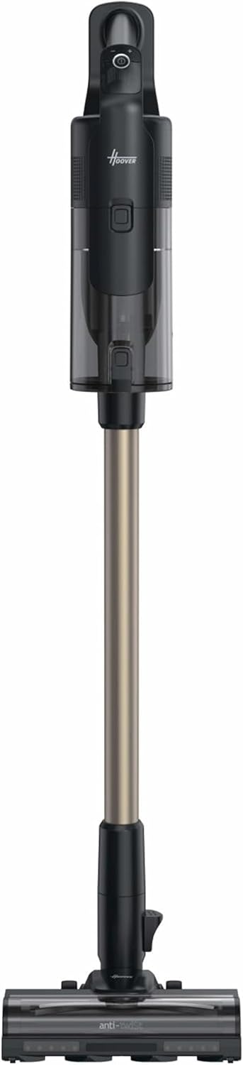 Hoover, Aspirapolvere verticale, HF610P011, 0,7 L, 660 W, 21,6 V, Nero, vano contenitore, illuminazione LED, funzionamento senza fili
