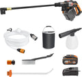 WORX, Idropulitrice, WG633E.1, 20 V, 56 Bar, 220 L, Nero, 5 in 1