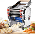 ZYLDDS, Macchine per la pasta elettriche, 220 V, 550 W, 1,4 m, Argento, acciaio inox