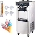 Sihao, Gelatiera, 20-28L/H, 28 L, 2200 W, 136 x56 x59 cm, Nero, acciaio inox