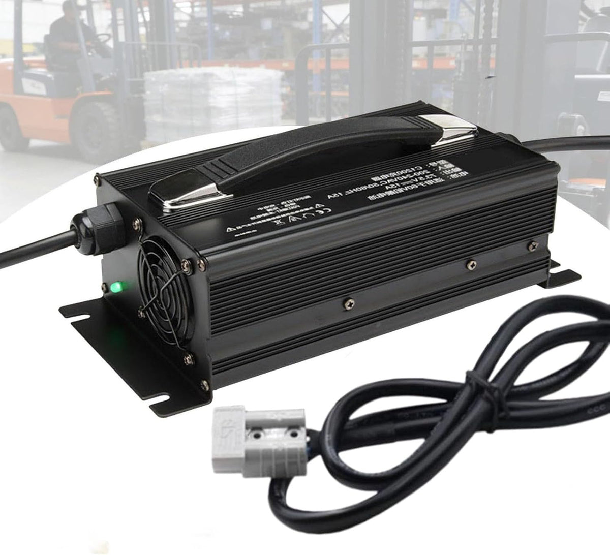 WLEJSL, Accessori per stazioni di ricarica, 30A, 24 V, 264 x 120 x 89 mm, 3,5 kg, Nero, alluminio