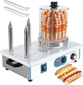 forplubossmmp, Macchine per Hot Dog, 550 W, 440 mm, 7,3 KG, Nero, acciaio inox, vano contenitore