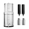 Phoenix Gravity, Filtri d'acqua per rubinetto, 8 litri, Argento/Nero, acciaio inox