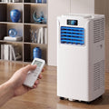 HUANQIN, Condizionatore, 14000 BTU, 16°C, Bianco, illuminazione LED, telecomando, timer