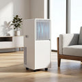 DAEFAG, Condizionatore portatile, 12000 BTU, 35 m, 16 °C, Bianco, telecomando, timer