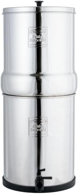 British Berkefeld, Cartucce, 12 L, 9 cm, 3 cm, Argento, acciaio inox